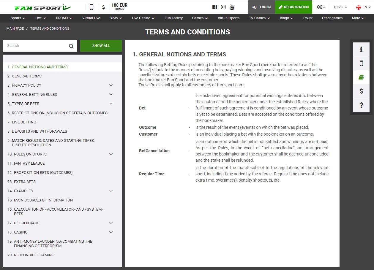 Terms & Conditions